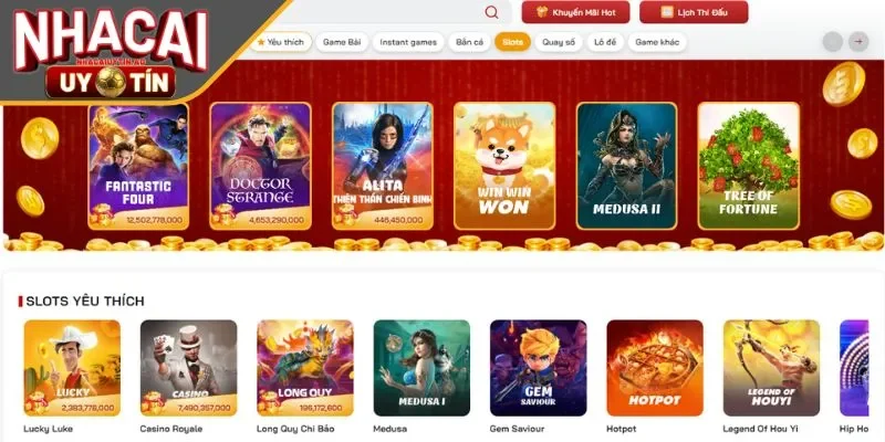 Game Slot không giới hạn